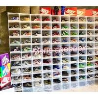 ราคา (เซ็ต24ใบ)กล่องรองเท้า กล่องพลาสติกแข็งTower Box พร้อมส่ง (7532279367)