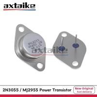 ราคา 5PCS 2N3055 MJ2955 15A 60V 115W TO-204 TO-3 DIP 2Pin 2N3055G MJ2955G ซิลิคอน NPN PNP Power ทรานซิสเตอร์ (43623920246)