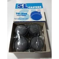 ราคา SL Caster ล้อเก้าอี้แบบเกลียว ขนาด 1 1/2 นิ้ว (40มม.) และ 2 นิ้ว (50มม.) ชุดละ 4 ล้อ (25209163675)
