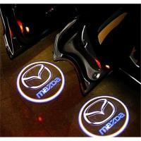 ราคา LED ประตูไฟรถยนต์แสงเลเซอร์เงาโลโก้ สำหรับ Mazda 6 (GJ1/GL/GG1) โปรเจคเตอร์ เช็ต2ชิ้น /ติดตั้งง่าย/ Door TUNING lights (3227647462)