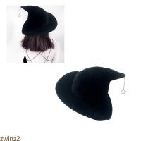 ราคา Zwinz2 หมวกแม่มด เครื่องแต่งกาย สําหรับผู้หญิง ผู้ชาย วัยรุ่น ตกแต่งปาร์ตี้ฮาโลวีน (19584060311)