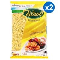 ราคา [2 ชิ้น]ไร่ทิพย์ ถั่วเขียวเราะเปลือก 500 กรัม (15486822950)
