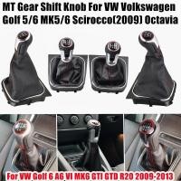 ราคา มือความเร็ว Ball เกียร์ Shift Knob Gaiter Boot สําหรับ VW Volkswagen Golf 6 MK6 R20 Golf 5 A5 MK5 GTI GTD Jetta R32 A6 2004-2014 (52251166455)