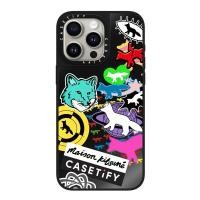 ราคา [พร้อมส่ง] 15ProMax Casetify Maison Kitsuné Stickers Mirror Case (24863317638)