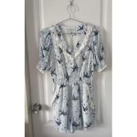 ราคา lyn around จั๊มสูทขาสั้น size S (20627330743)