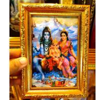 ราคา กรอบรูป พระพิฆเนศ พระศิวะ ขนาด13x19 ซม. (23266776633)