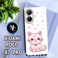 ราคา เคสยางสําหรับ Xiaomi Poco X7 PRO/CC22/CAT Motif/เคส/เคส poco X7 PRO/softcase poco X7 PRO (53400240084)