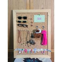 ราคา กระดานไม้ก๊อก กระดานปักหมุด บอร์ดไม้ก๊อก แถมหมุด,น๊อตแขวน,ตัวหนีบ (4656068386)