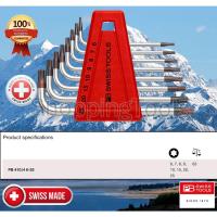 ราคา PB Swiss Tools ประแจหัวดาวชุด Torx ท๊อกซ์ รุ่น PB 410H6-25 รวม 8 ตัวชุด เบอร์ T6-T25 ของแท้ 100% (5569210663)