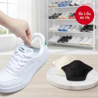 ราคา แผ่นรองส้นเท้าสําหรับรองเท้าผ้าใบ 1 คู่ ช่วยลดอาการปวดเท้า ลดขนาดรองเท้า และกันลื่น (48050201995)