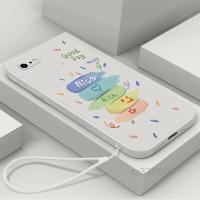 ราคา เคส iphone 6 iphone 6 PLUS iphone 6s iphone 6s PLUS iphone 7 iphone 8 iphone 7 PLUS 8 PLUS เคสโทรศัพท์ DIY NICE ขอบตรง ซิลิโคนเหลว เคสป้องกันให้เชือกแขวน (22484141819)