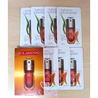 ราคา [ของแท้ 100% ป้ายไทย] เซ็ต คลาแรงส์ ดับเบิ้ล เซรั่ม แพคเกจใหม่ ขนาดทดลอง กล่อง 7 ชิ้น/ Clarins Double Serum (บำรุงหน้า) (28872318332)