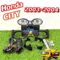 ราคา ไฟตัดหมอก ซิตี้ Honda City 2003-2004 ไฟตัดหมอก รุ่น INFINITE ไฟสปอร์ตไลท์ ครบชุด (25080453305)