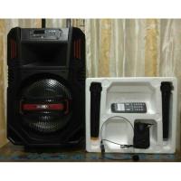 ราคา ลำโพงบลูทูธ SOUNDMILAN รุ่น ML-015 ดอก10" 45วัตต์ แถมไมค์ลอย 2 ตัว ไมค์คาดหู คุณภาพแน่นๆ เบส แอคโค่ เสียบกีต้าร์ได้ (5415470051)