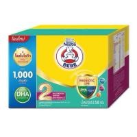 ราคา นมผง ตราหมี นมผงดัดแปลงสูตรต่อเนื่องสำหรับเด็กทารกและเด็กเล็ก สูตร 2 ขนาด 2500 กรัม (27991983013)