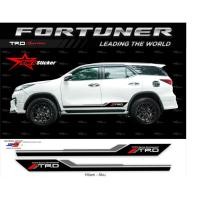 ราคา GNSTICKER Toyota Fortuner Sticker Toyota Fortuner TRD Sportivo Door Sticker (46851346434)
