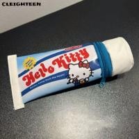 ราคา กระเป๋าปากกา CLEIGHTEEN, ดินสอออกแบบซิปความจุขนาดใหญ่, กระเป๋าเครื่องเขียนรูปทรงยาสีฟัน Hello Kitty มัลติฟังก์ชั่นสํานักงานโรงเรียน (26391038497)