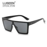 ราคา LUSEEN แว่นกันแดด แว่นเท่ๆ แว่นกันแดดแฟชั่นผู้หญิง ทรงแคทอาย วินเทจ กรอบแว่นพลาสติก แว่นสายตากันแดด AG1135 (3157199413)