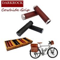 ราคา DARKROCK D-TWO ด้ามจับจักรยาน ด้ามจับหนังวัวแท้สําหรับ MTB / City/ทัวร์ริ่ง (40813531716)