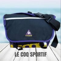 ราคา กระเป๋าเป้แบรด์มือสอง Le coq sportif ทรงแมสเซนเจอร์ คาดอก (3120682984)