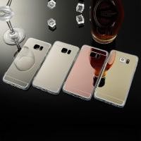 ราคา Samsung Galaxy S7 S6 Edge S5 S4 Soft Ultra Thin TPU Mirror Cover Case (24890711402)