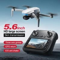 ราคา S-X1 Professional GPS Drone 8K พร้อมรีโมทคอนโทรลหน้าจอ 5km การส่งภาพดิจิตอลแบบไม่มีแปรง RC Quadcopter ของเล่น (25095474126)