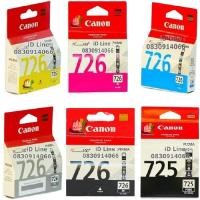 ราคา Canon PGI-725PGBK CLI-726C LI-726M CLI-726Y CLI-726GY ip4870,ipmg5170,ip5370,ip6170,ip8170 (1109812956)