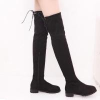ราคา พร้อมส่ง (39-43) 27-28.5 ซม. รองเท้าบูท บูทยาว คลุมเข่า รุ่น Long Boots เชือกผูกหลัง (1642886566)