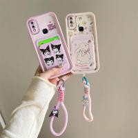 ราคา เคส vivo y85 case vivo v9 กระเป๋าใส่บัตรพร้อมเคสโทรศัพท์สําหรับ vivo y85 case vivo v9 cover (24186940306)