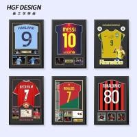 ราคา ศิลปะผนังเสื้อฟุตบอลดาว Messi Ronaldo Mbappe โปสเตอร์ ภาพวาดตกแต่ง Kaká Haaland Neymar ภาพจิตรกรรมฝาผนัง (40600813439)