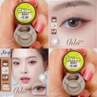 ราคา คอนแทคเลนส์⭐ขนาดกลาง⭐Gray✨Chloe(Mayalens)สายตาปกติ (27656237425)