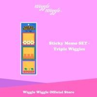 ราคา Wiggle Wiggle Sticky Memo SET - Triple Wiggles Post It Sticky Notes (27375180375)