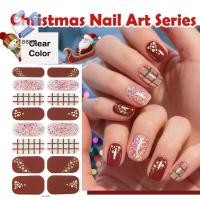 ราคา [BBNZ] Christmas Series Full Cover Nail Stickers Snowflake Nail Decal ผู้หญิง Self Adhesive Nail Designer Nail Art สติกเกอร์ตกแต่ง TH (51951418196)