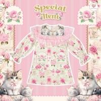 ราคา Dream of me Dress เดรสชุดนอนทรงปล่อยผ้าไหมเกาหลีเนื้อนิ่มใส่สบาย สวมหัวกระดุมหน้า แขนยาวสม็อค (40251634963)