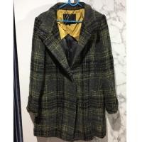 ราคา เสื้อโค้ท สีเทาลายสก็อต Crocodile Ladies มือ2 (2649186304)