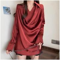 ราคา เสื้อเชิ้ตซาตินคอถ่วง (27671852924)