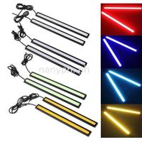 ราคา ไฟ LED รถยนต์ กันน้ำ ไฟ LED รถยนต์ DC12V ไฟ COB LED DRL ไฟตัดหมอก ขนาด 17 ซม. (41111859823)