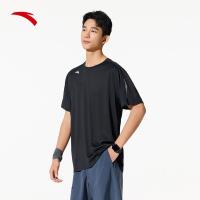 ราคา ANTA Men Sports T-Fit Breathable Moisture-Wiking Quick-Dry Fitnessทอเสื้อกีฬา 952527133 (42707272565)