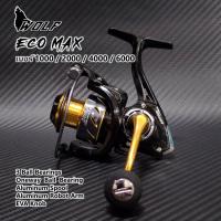 ราคา รอกสปิน หมาป่า WOLF ECO MAX รอกตกปลา รอก ตกปลา วูฟ (19658188154)