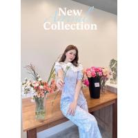 ราคา จั้มขายาวผ้าทอนูนๆลายหัวใจมือ1ป้ายห้อย (22480053758)