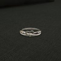 ราคา แหวนเงินเพชร Infinity Hearts (41253053777)