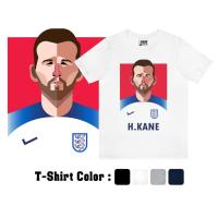ราคา PSM เสื้อยืดลายนักฟุตบอล ลาย H.Kane ชุดฟุตบอลทีมชาติอังกฤษ ฟุตบอลโลก 2022 (20769424861)