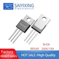 ราคา 10PCS ยี่ห้อใหม่ IRF640 IRF640NPBF TO-220 MOSFET 200V 18A Field Effect Tube irf640n (40858615255)