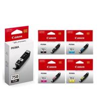 ราคา ตลับหมึกแท้ Canon CLI-751 BK, C, M ,Y แท้ 100% (16674047359)