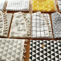 ราคา (50-75-100ซม/คํา ลูกไม้ ขอบ) ผ้าใบคลุมตู้เย็น ตู้ครัว ชั้นวางของลายวินเทจ ตาหมากรุก ญี่ปุ่น (24227982705)