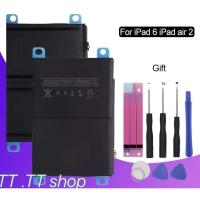 ราคา แบตเตอรี่ แท้ iPad 6 / iPad Air 2 A1566 A1567 A1547 7340mAh พร้อมชุดถอด+แผ่นกาวติดแบต ร้าน TT.TT shop (11937057440)