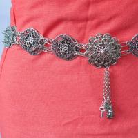 ราคา เข็มขัดไทยออเจ้า เข็มขัดผ้าถุง สีเงินรมดำ ล้านนา 10 (1054471828)