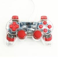 ราคา OKER Dual Shock Joystick U-706 แบบใส(ไม่รองรับเกม ฟีฟ่า) (Red)#132 (520790955)
