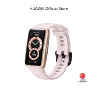 ราคา HUAWEI Band 6 อุปกรณ์สวมใส่ สามารถใช้งานได้ 14 วัน และรองรับระบบชาร์จไว หน้าจอขนาดใว (14005625729)