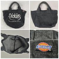 ราคา กระเป๋าผ้ามือสอง ญี่ปุ่น JP (249 บาท) : DICKIES สีดำ ผ้ายีนส์ : ทำความสะอาดแล้ว พร้อมใช้งาน (13076115113)
